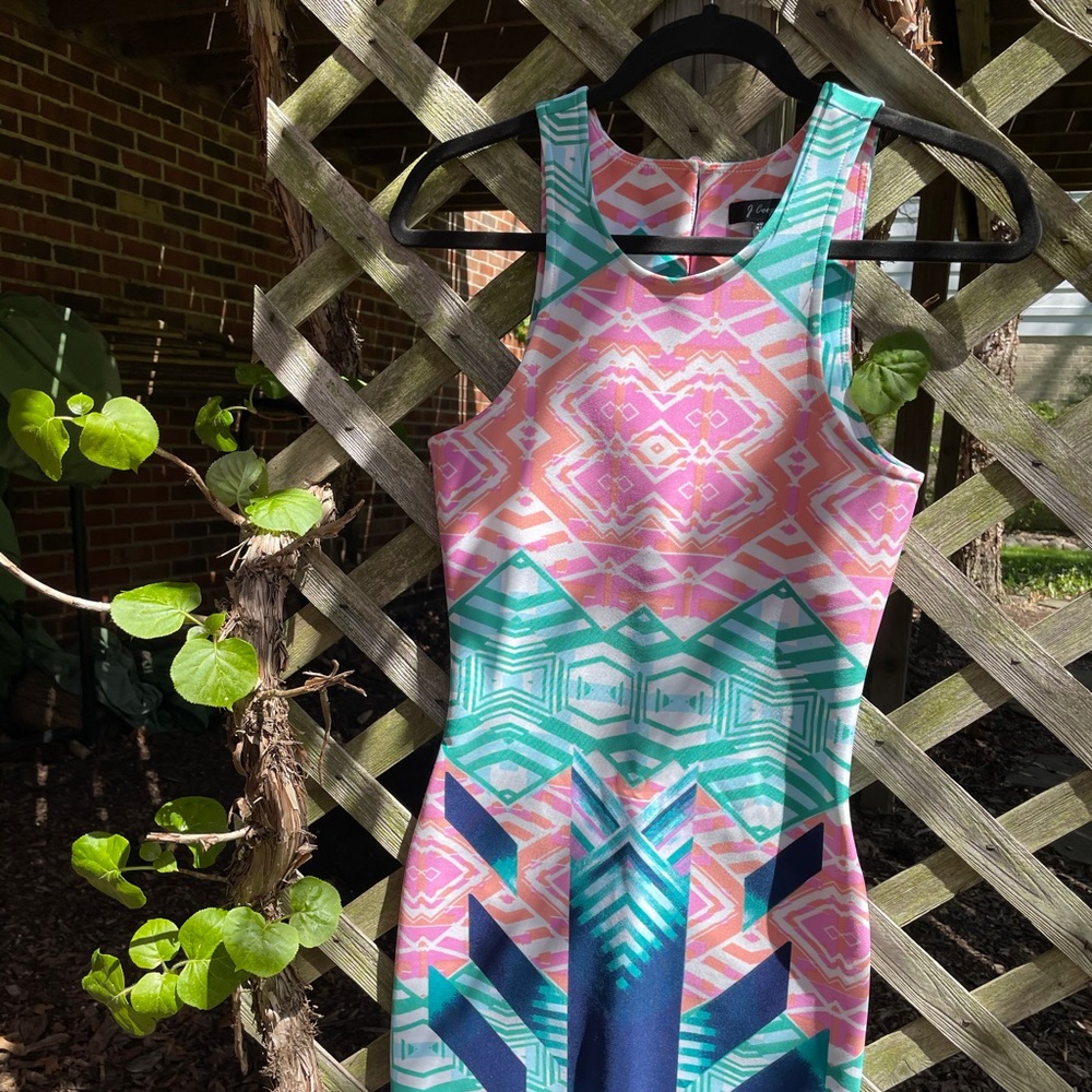 Pastel body-con Nordstrom tank dress